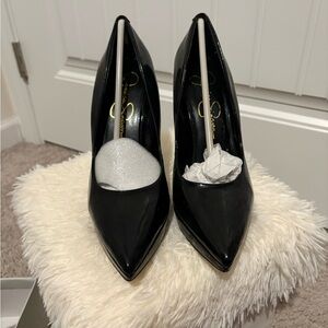 Jessica Simpson Sleek Black Heels